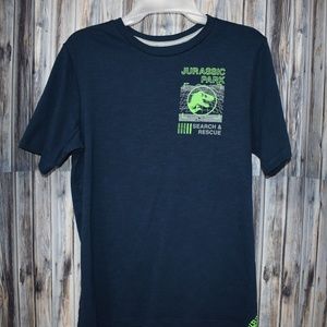 Jurassic World Dinosaur T-Shirt Tee Blue Green 18